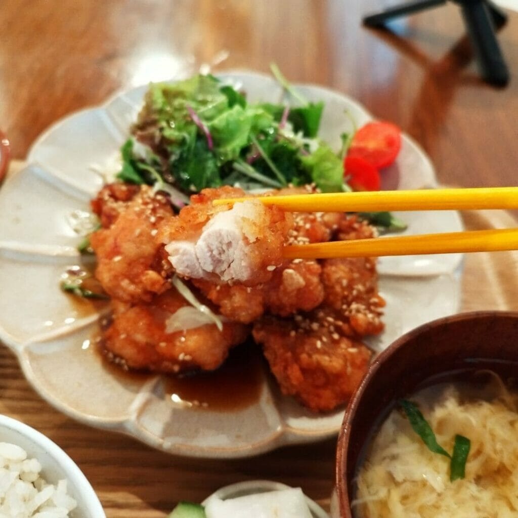 のっぺ食堂のあまだれ鶏からあげ