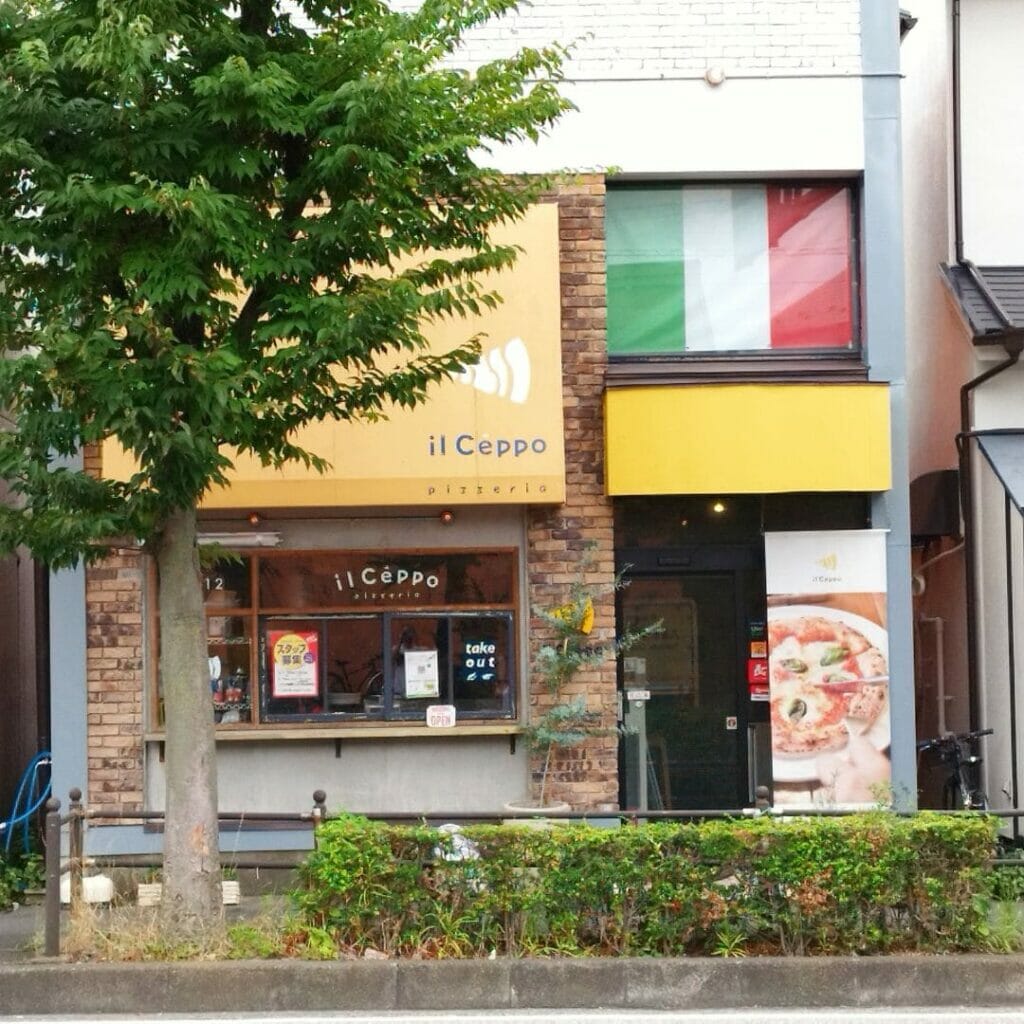 イルチェッポのお店の外観