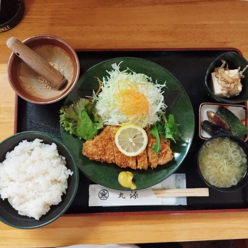 とんかつ丸源-ロースかつ定食